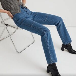 90s Straight Cargo Jean in Fenwood Wash  Madewell
